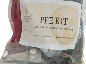 Buy PPE for chemical spill safety