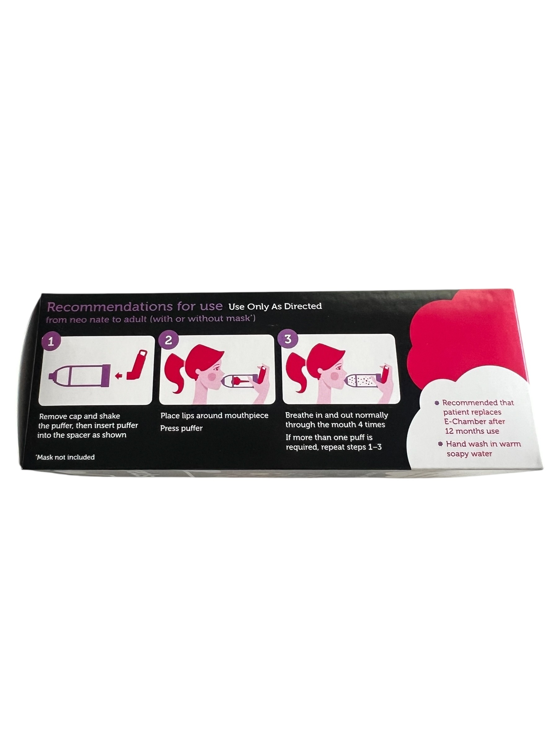 Spacer- Compact - Reusable 2 Buy asthma spacer online Australia
