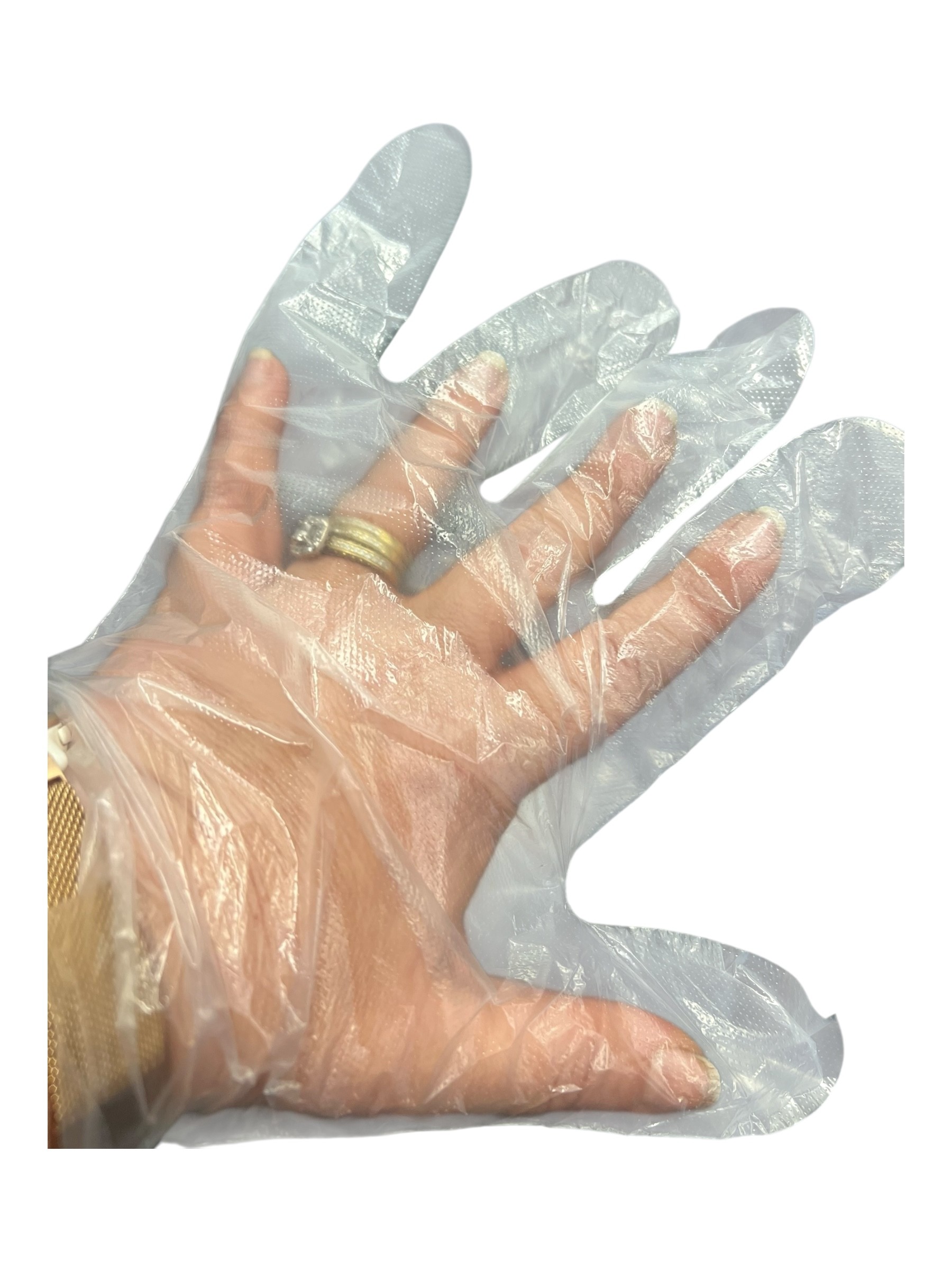 Gloves Polyethylene Clear Large 100pk 3 buy catering gloves online_Medical Solution