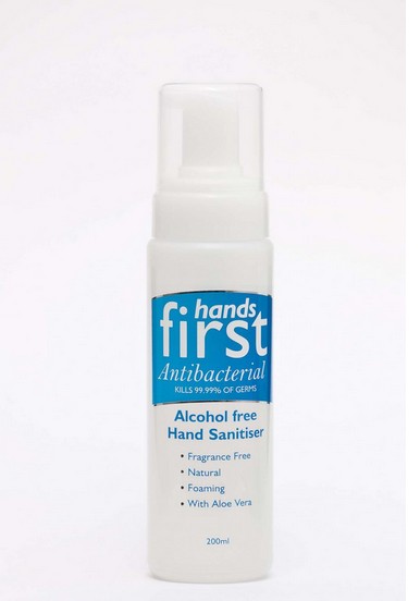Alcohol-Free Hand Sanitiser Foam 200ml 1 Buy foam sanitiser online Australia