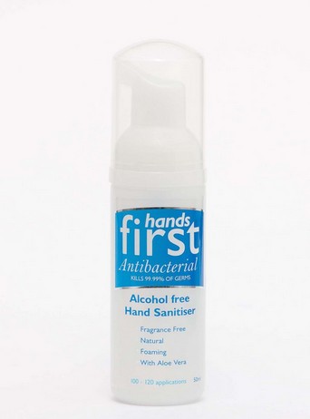 Alcohol-Free Hand Sanitiser Foam 50ml- Carry Size 1 Buy foam sanitiser online