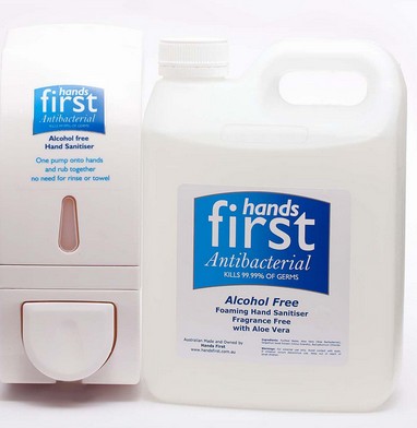Hand Sanitiser Wall Dispenser- Manual 1L 2 Hand Sanitiser Wall Dispenser- Manual 1L - Image 2